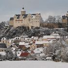 Burg Ranis im Winterkleid