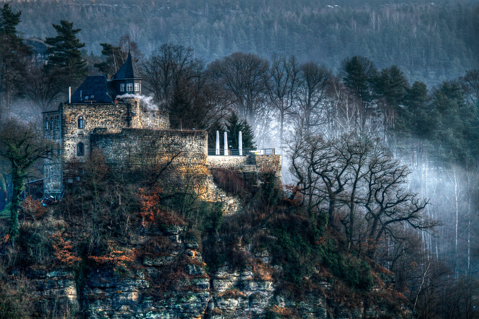 Burg Rathen in der sächsischen Schweiz