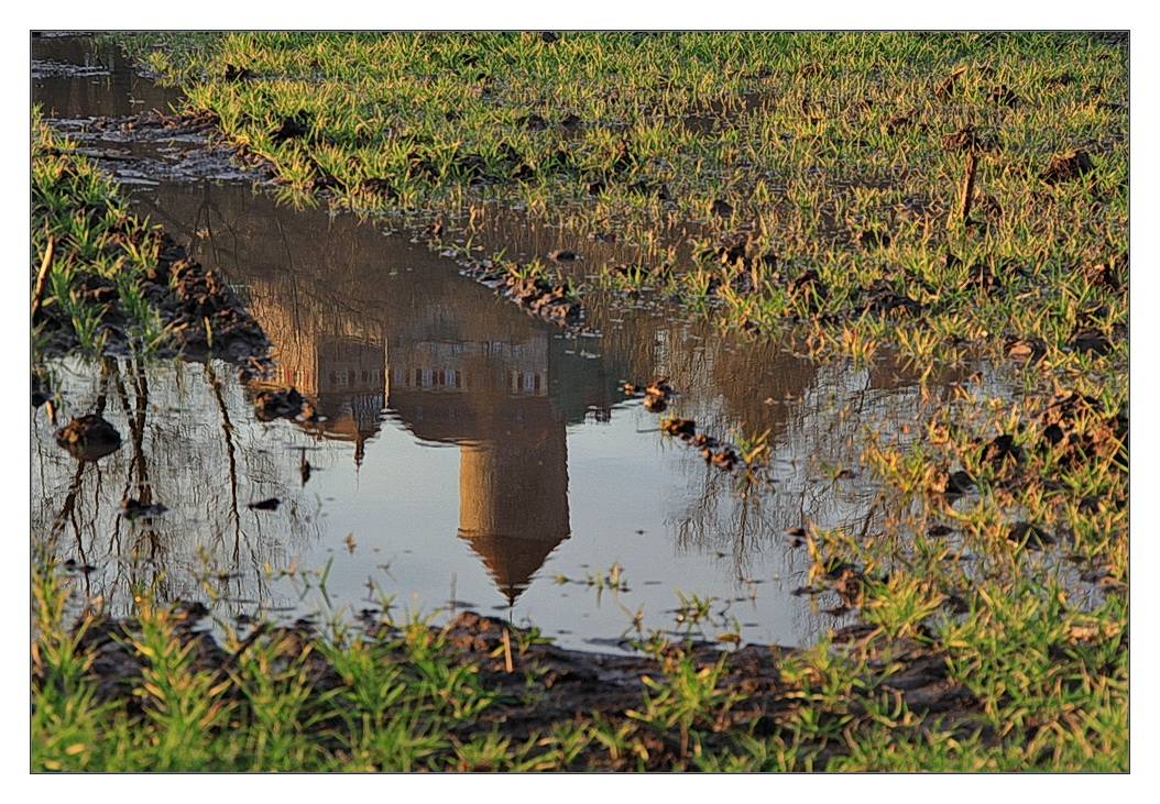 Burg Reichenberg ist ins Wasser gefallen.....