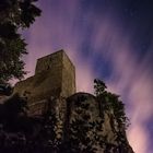 Burg Reußenstein bei Nacht