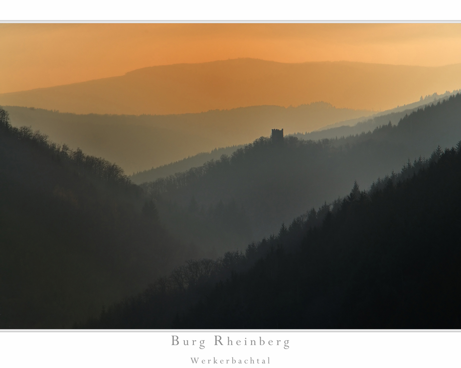 Burg Rheinberg im Werkerbachtal