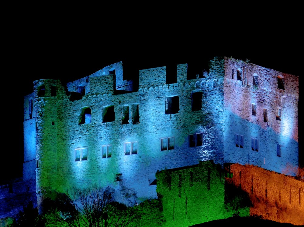 Burg Rheinfels im anderen Licht