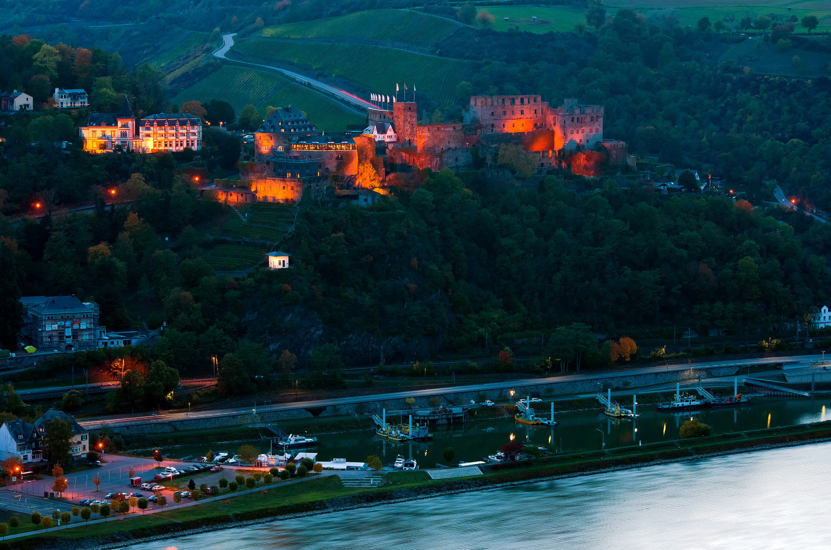 Burg Rheinfels in St. Goar