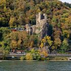 Burg Rheinstein im Herbst