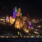 Burg Rheinstein und ALLEN frohe Weihnachten