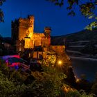 Burg Rheinstein zur blauen Stunde