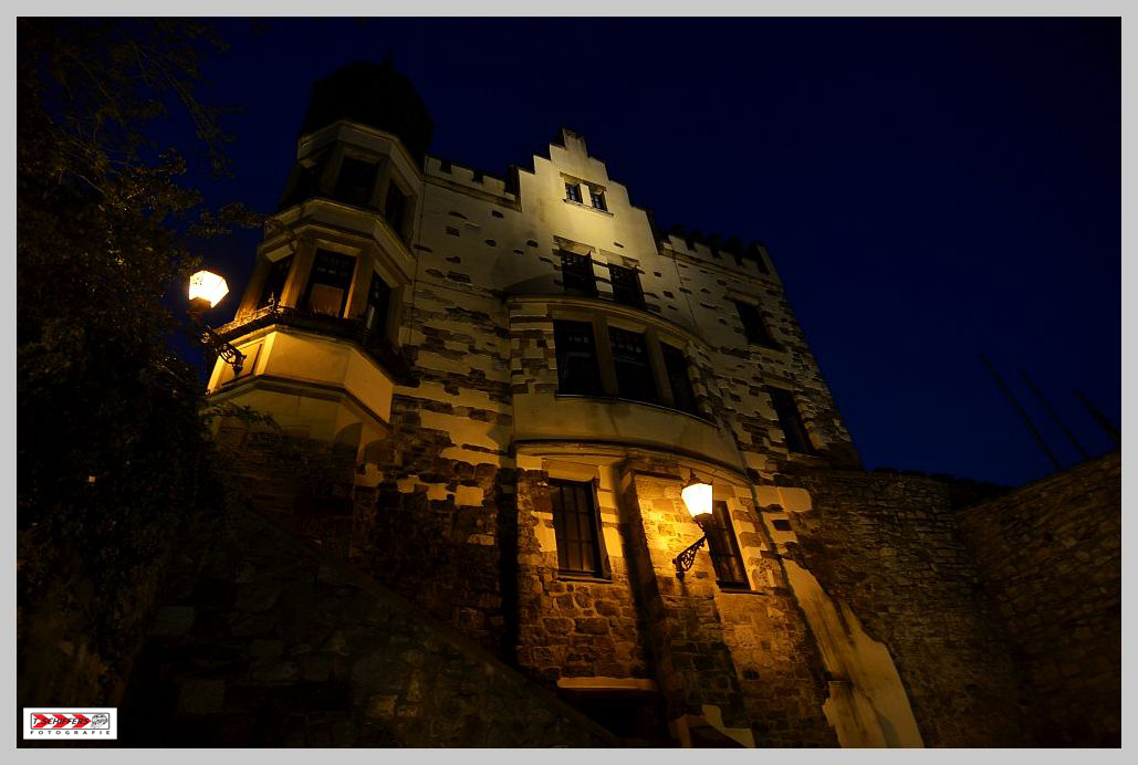 Burg Rode @ night