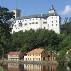 Burg  Rožmberk nad Vlavou in Tschechien