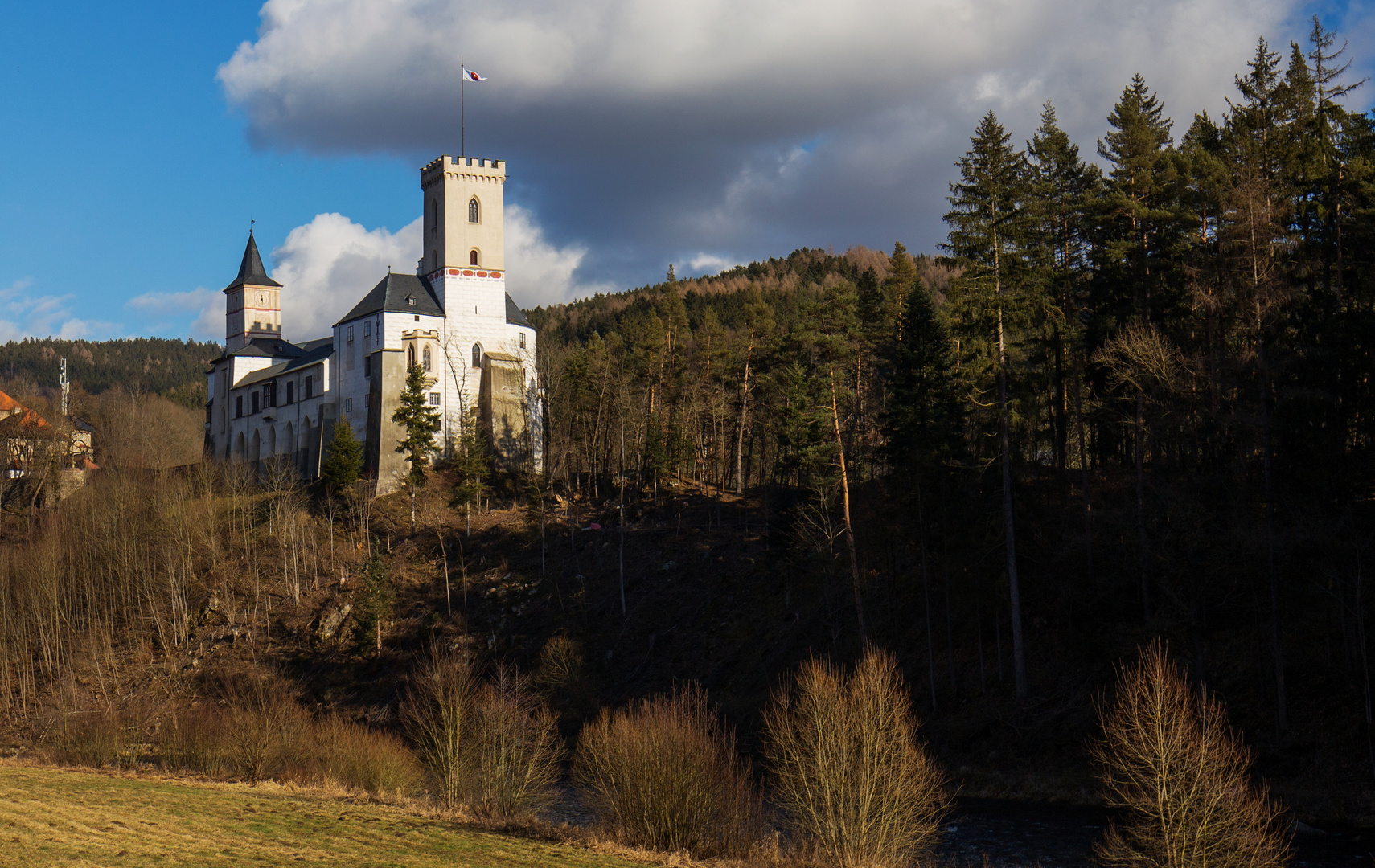 Burg Rožmberk oder Rosenberg