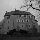 Burg Rosslau am Abend