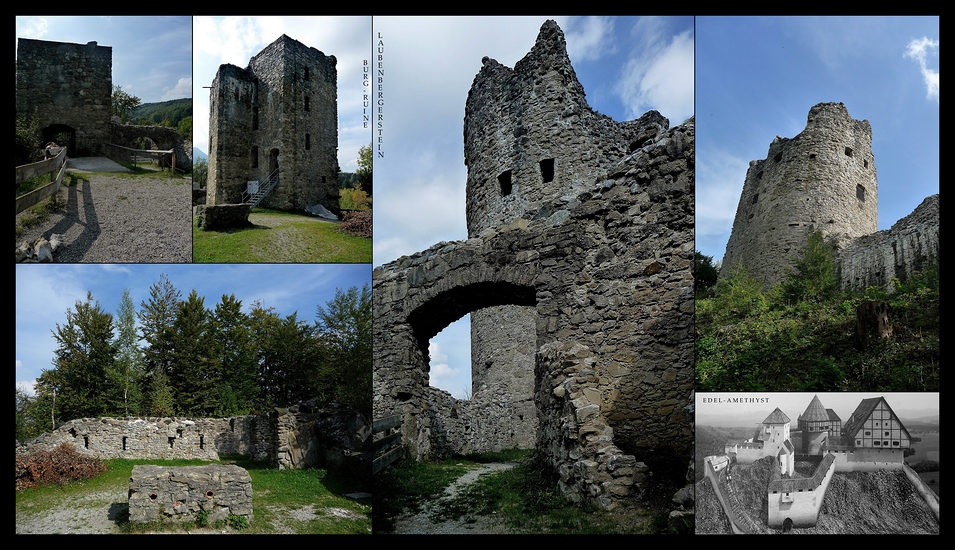 "Burg-Ruine Laubenbergerstein bei Immenstadt"