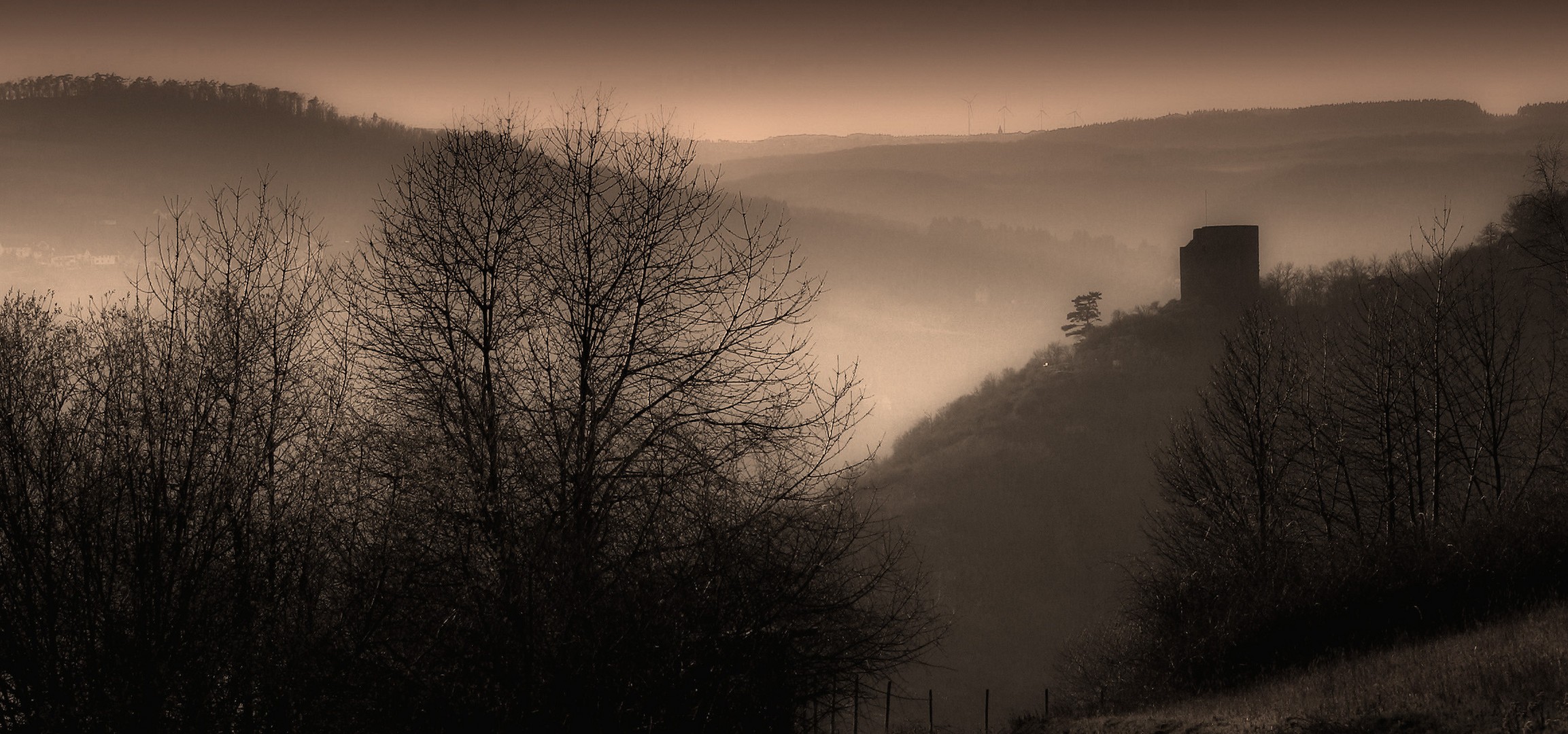 "Burg" Ruine Nollig