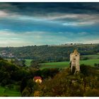 burg saaleck im herbst