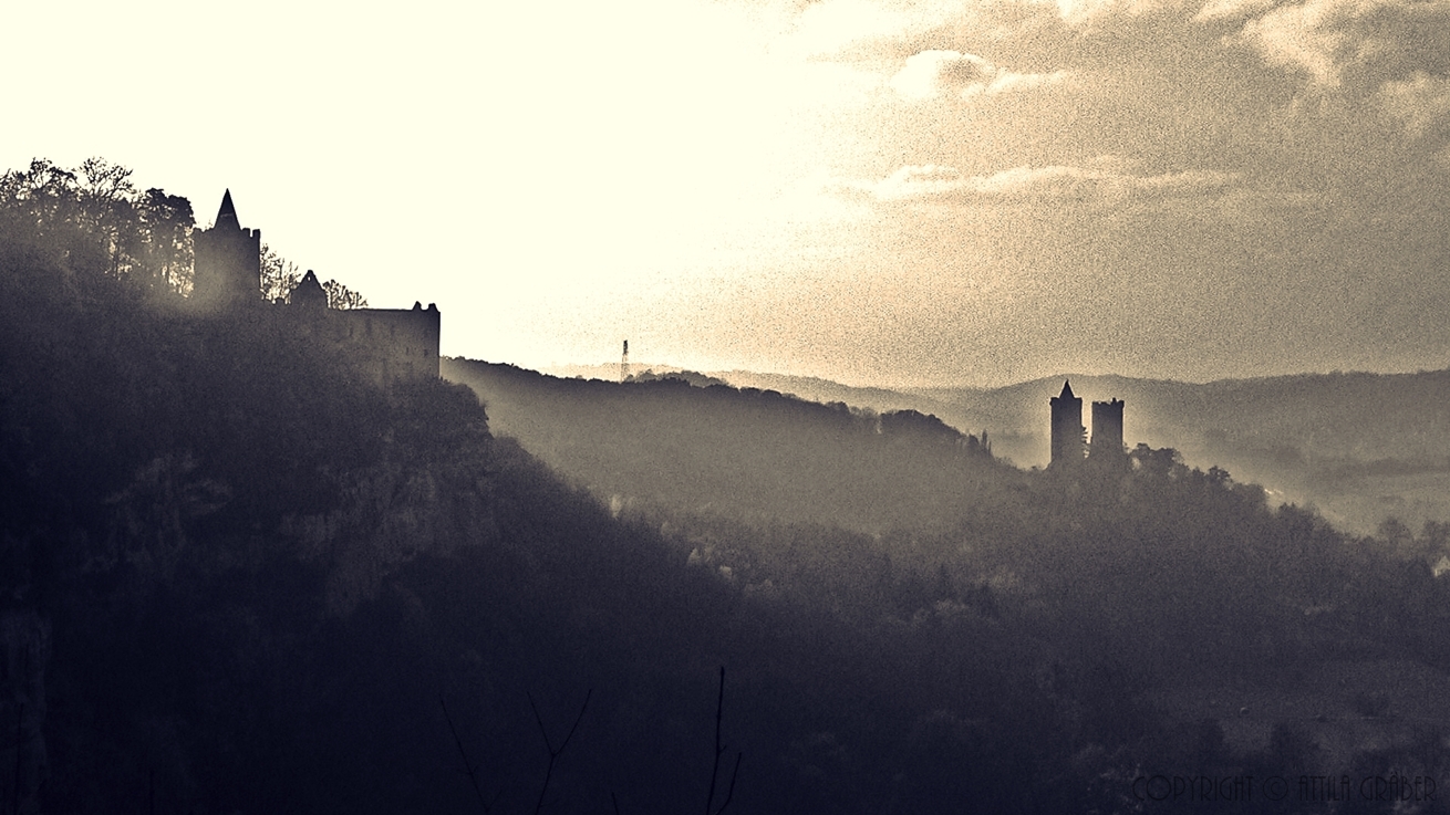 Burg Saaleck und Rudelsburg