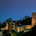 Burg Saarburg / Vollmond