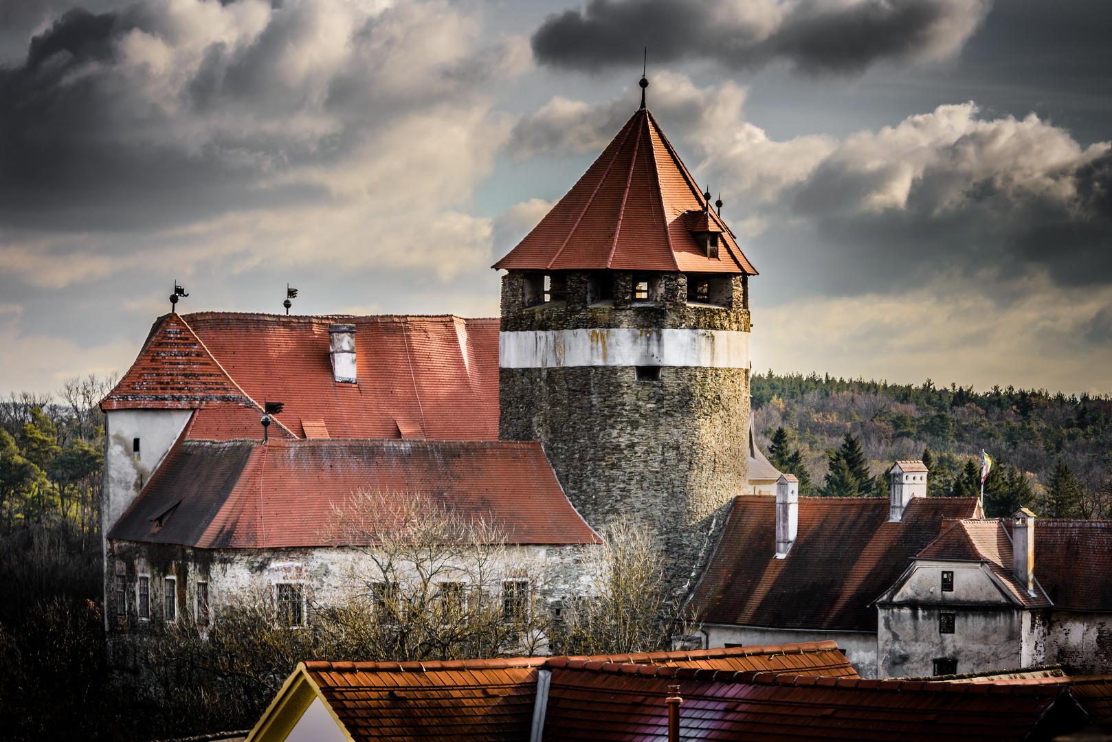 Burg Schlaining im südlichen Burgenland.