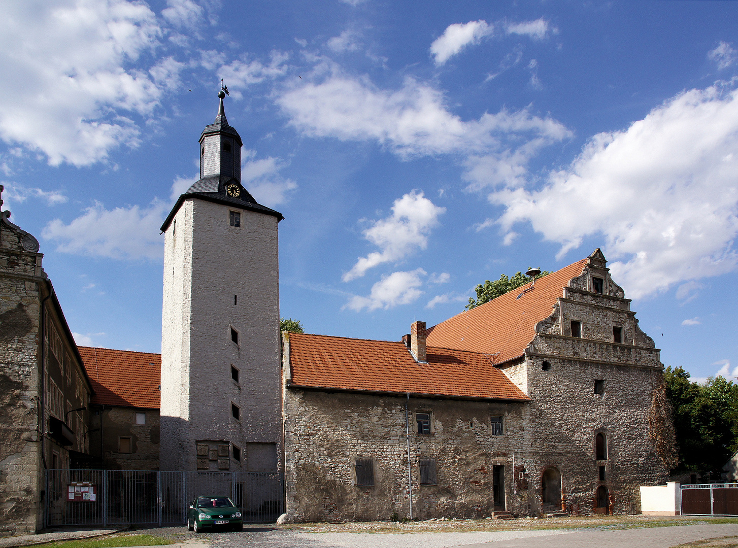 Burg Schneidlingen - Südfassade