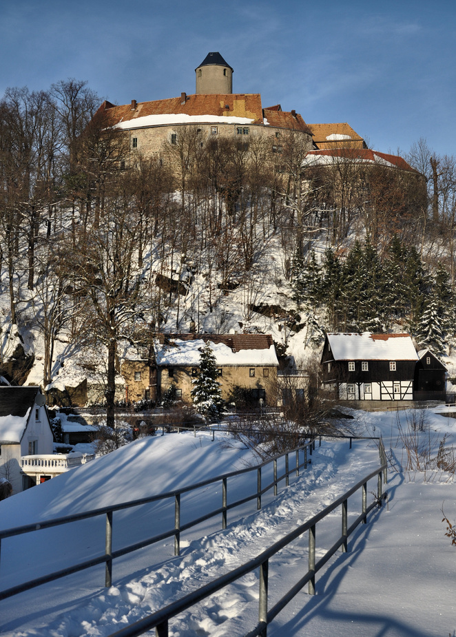Burg Schönfels *~*~*~* im schönsten Winterkleid.*~*~*~* Nr. 3