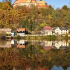 Burg Schönfels............, im Spiegelbild der Farben