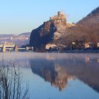 Burg "Schreckenstein" in Usti nad Labem am zweiten  Christfesttag