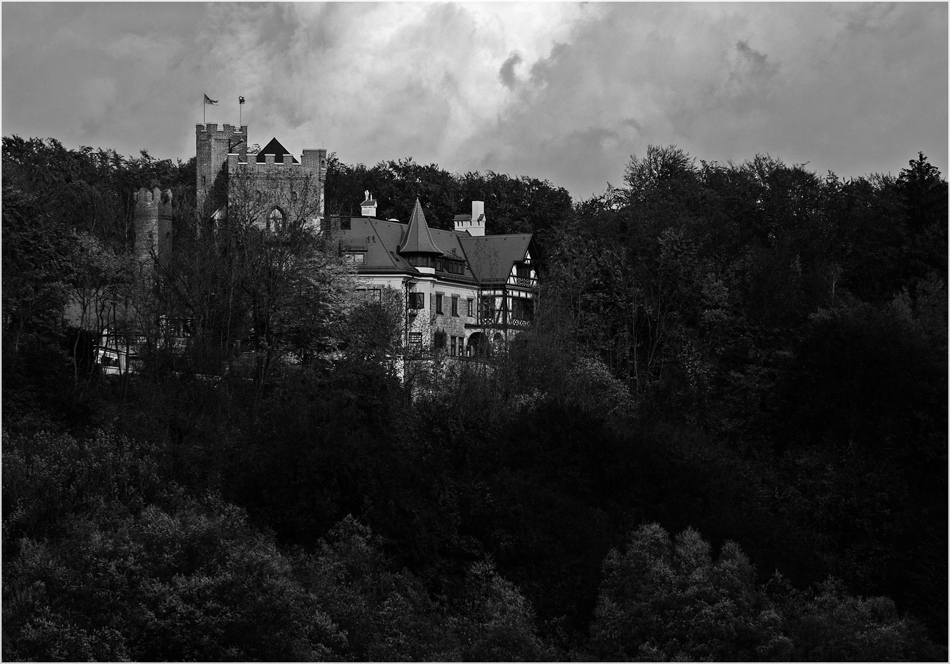 Burg Schwaneck im Istartal