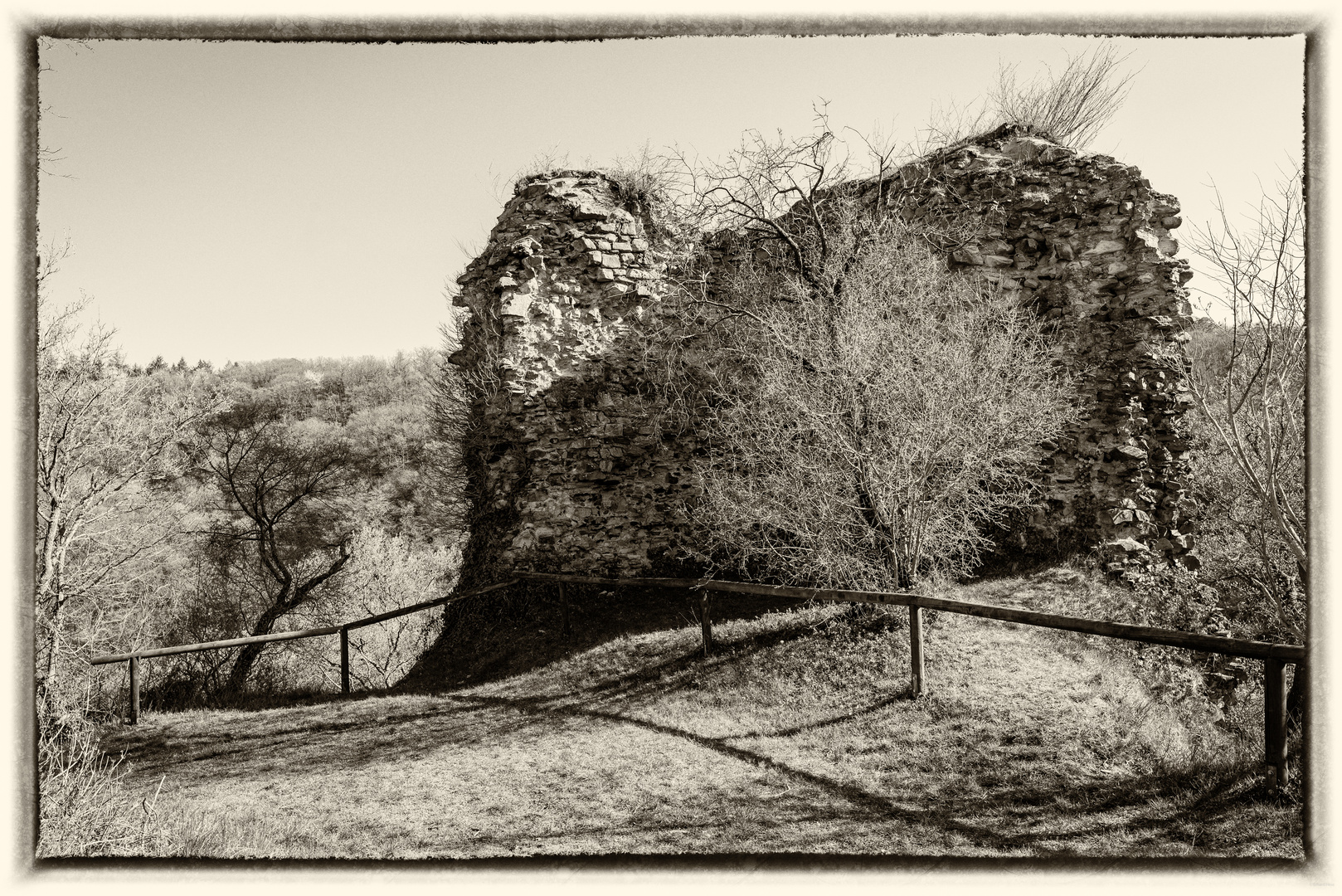 Burg Sponheim-Turmrest 98 - sw