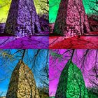 Burg Sponheim-Wohnturm 57-popart