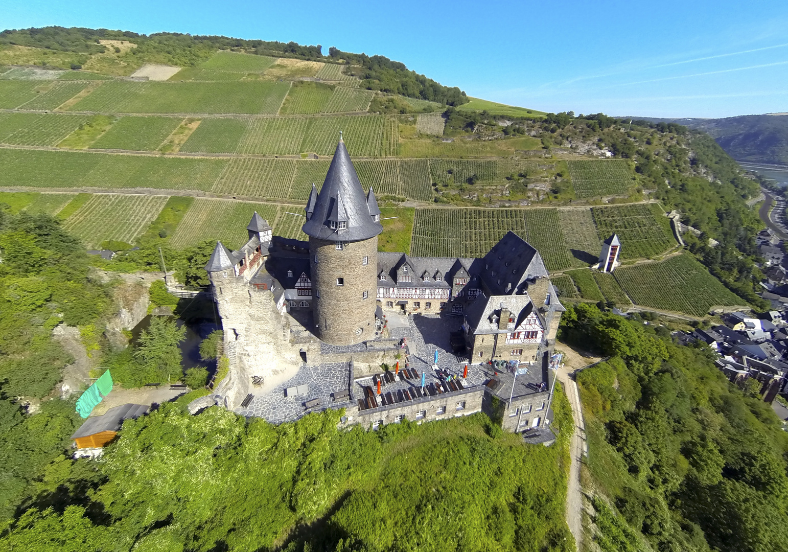 Burg Stahleck in Bacharach am Rhein