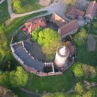 Burg Stargard von oben