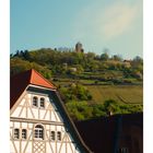 Burg Starkenburg von Heppenheim aus