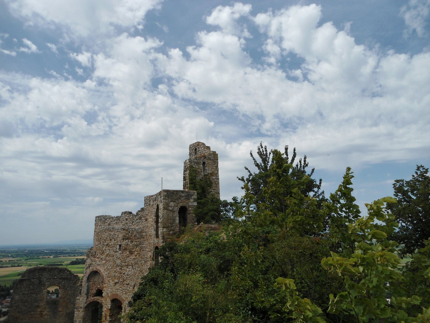 Burg Staufen BW von oben