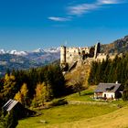 Burg Steinschloß bei Teufenbach, Steiermark, Österreich