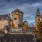 Burg Stolberg mit der Kirche St.Lucia