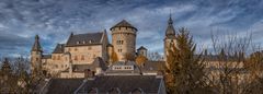 Burg Stolberg mit der Kirche St.Lucia