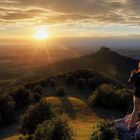 Burg Sunset Fotografieren