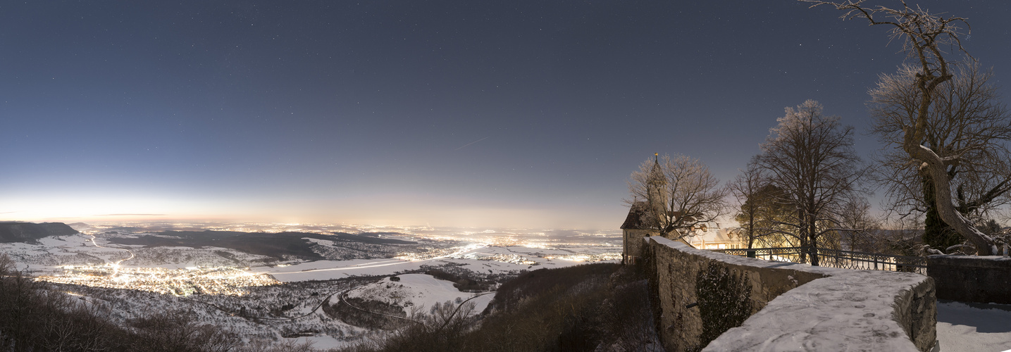 Burg Teck bei -20°C