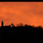 burg teck bei sonnenaufgang