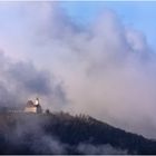 Burg Teck im Nebel 