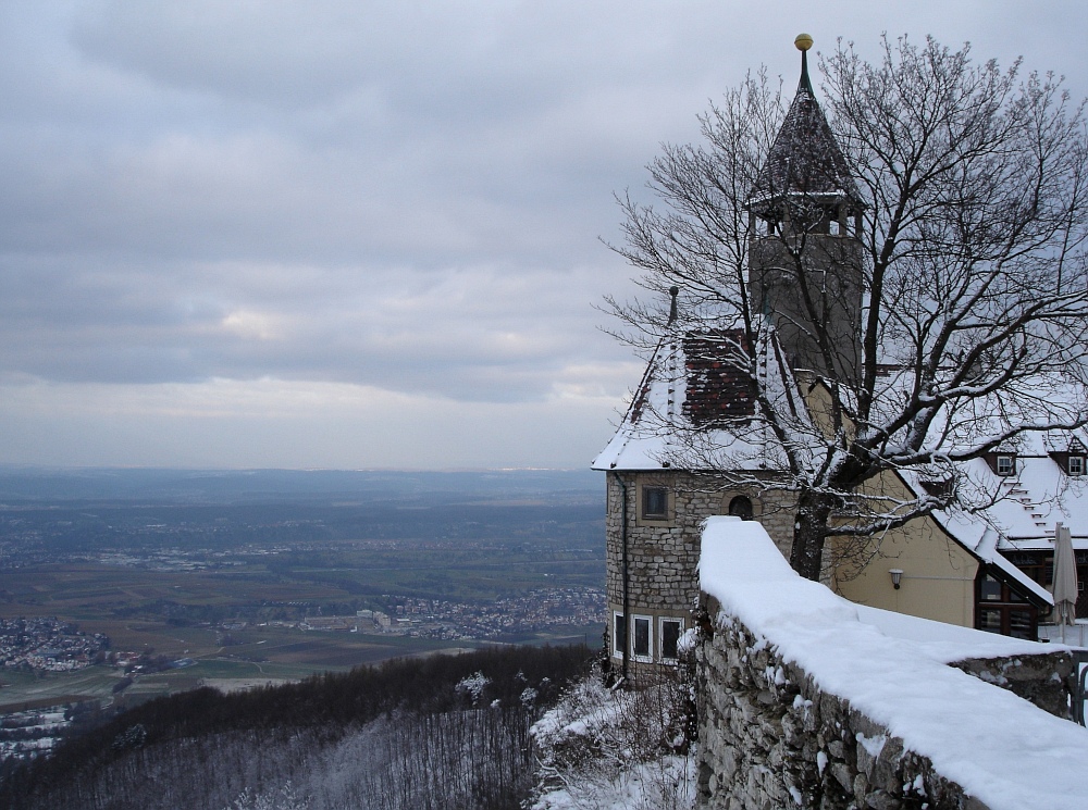 Burg Teck im Schnee I