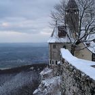 Burg Teck im Schnee IV