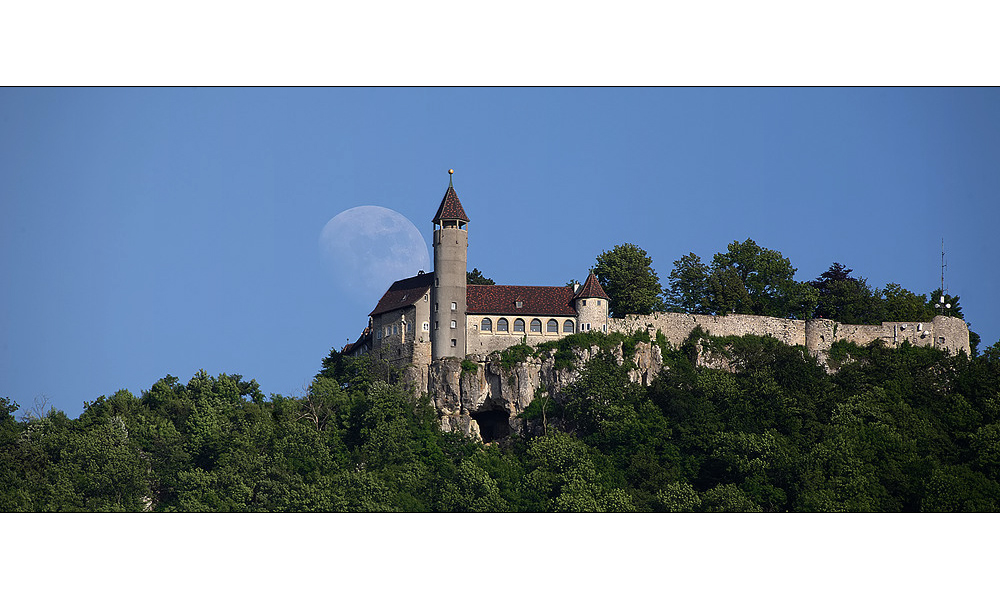 Burg Teck mal bei Tag