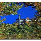 Burg Teck mit Gleischirmflieger