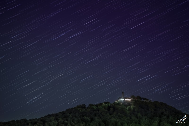 Burg Teck Startrails