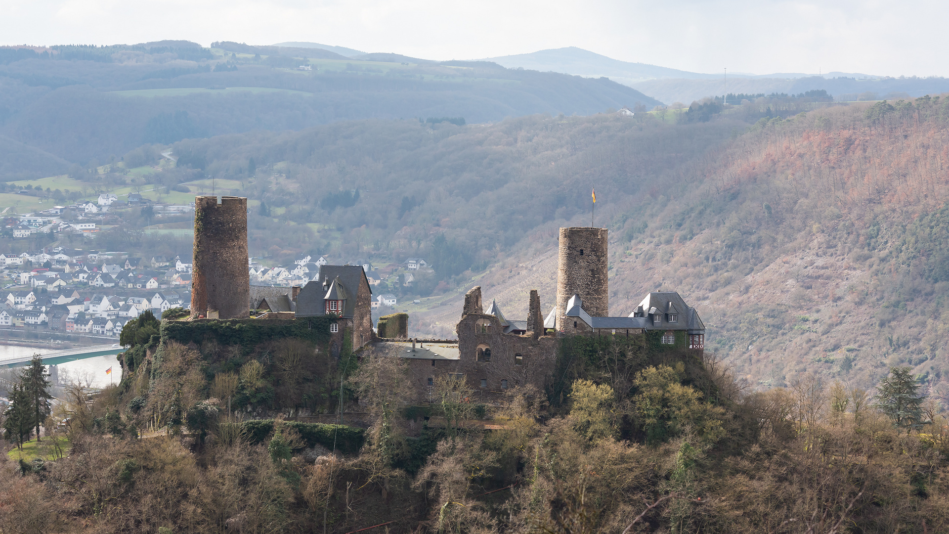 Burg Thurant vom Bleidenberg