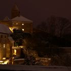 Burg Trausnitz bei Nacht