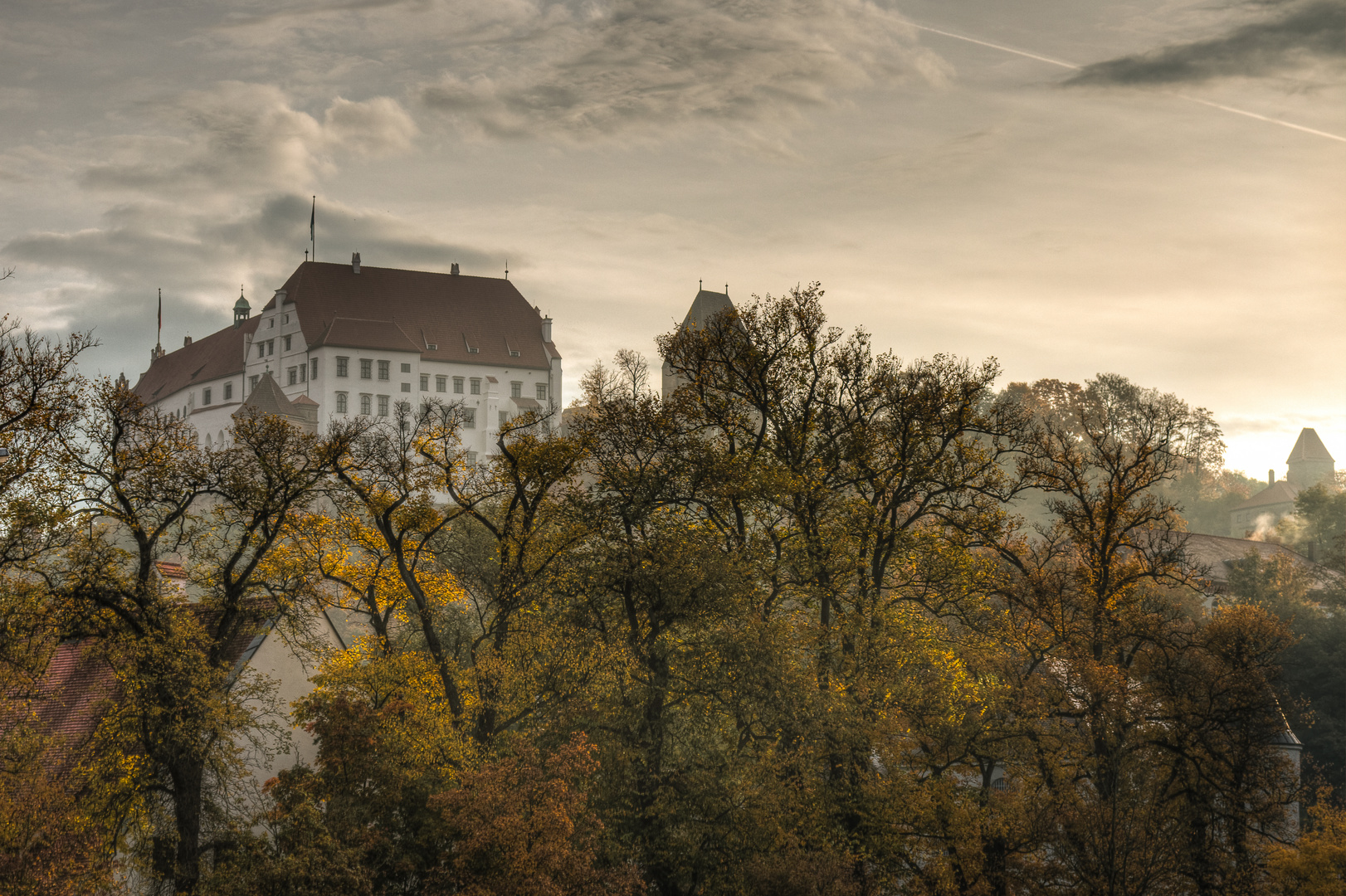 Burg Trausnitz im Herbst