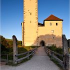 Burg Trausnitz in der Oberpfalz ! Am frühen Abend aufgenommen mit Polfilter.