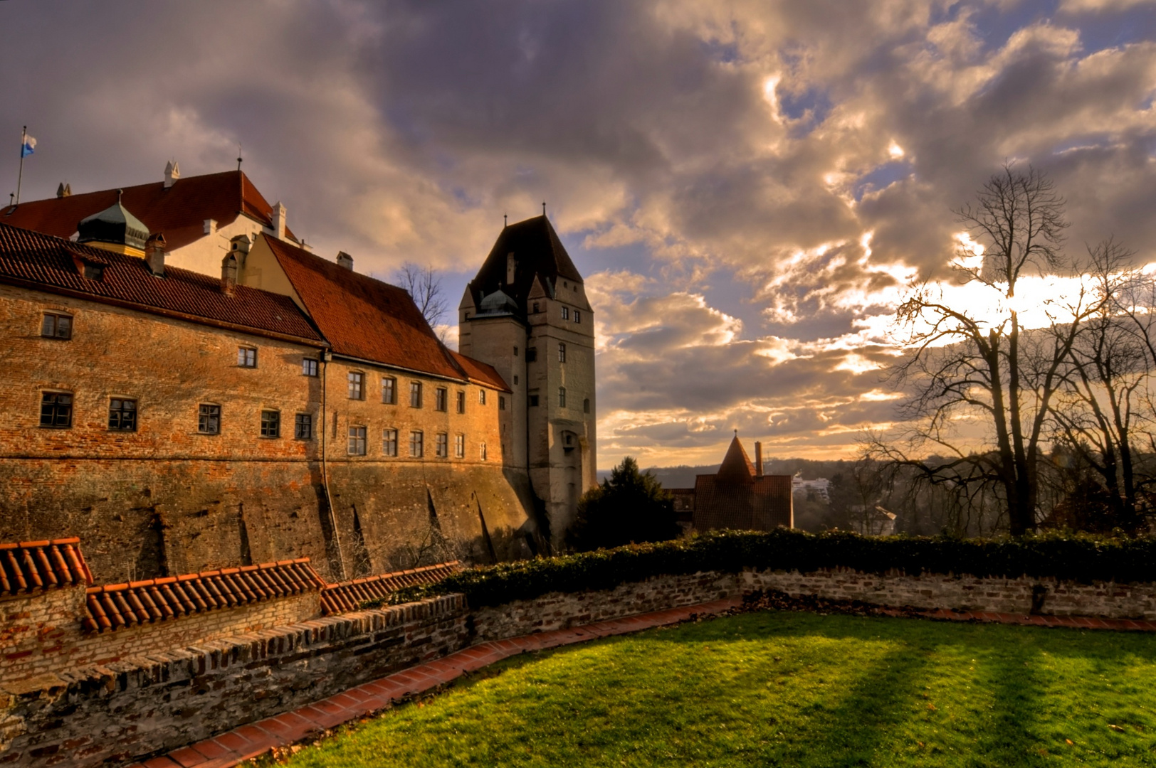 Burg Trausnitz in Landshut / Niederbayern