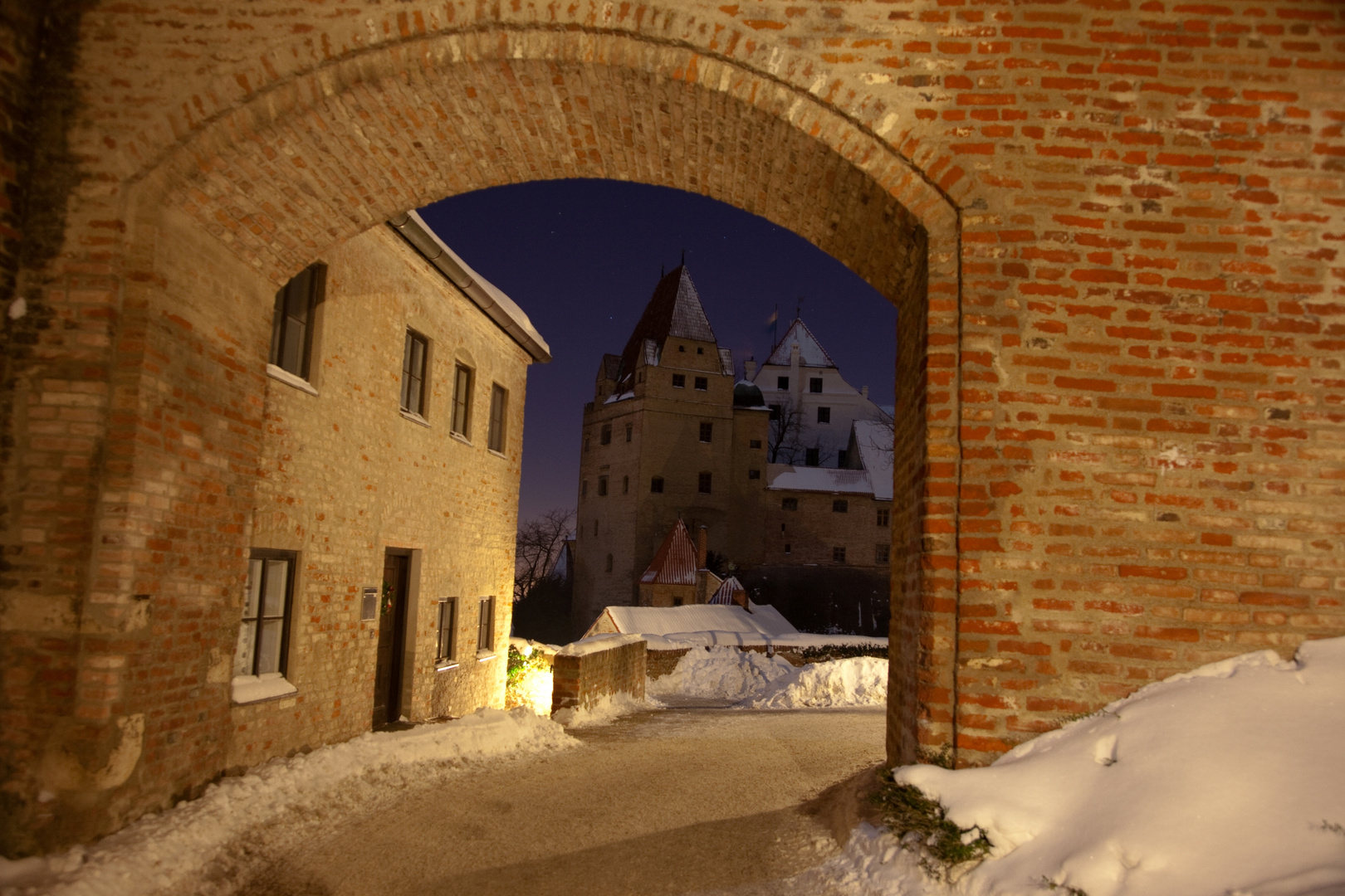 Burg Trausnitz in Landshut Niederbayern