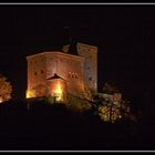 Burg Trifels bei Nacht